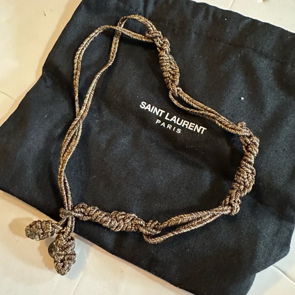 YSL Gold Lurex Bracelet - Picture 8 of 9